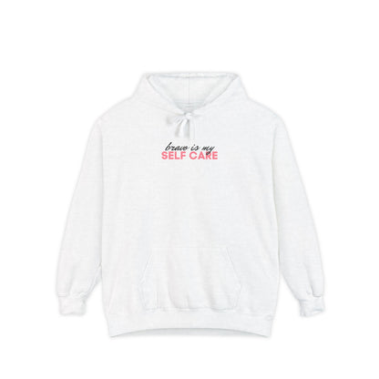 Bravo is My Self Care Hoodie - White